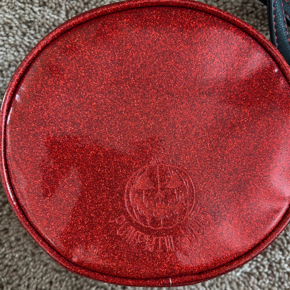 Pumpkin Face Crossbody Bag - Picture 2 of 3